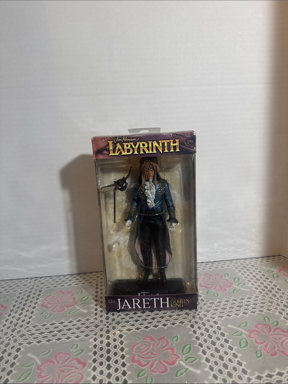 McFarlane Toys LABYRINTH Jareth Goblin King Action Figure 7.5" MIB Brand New